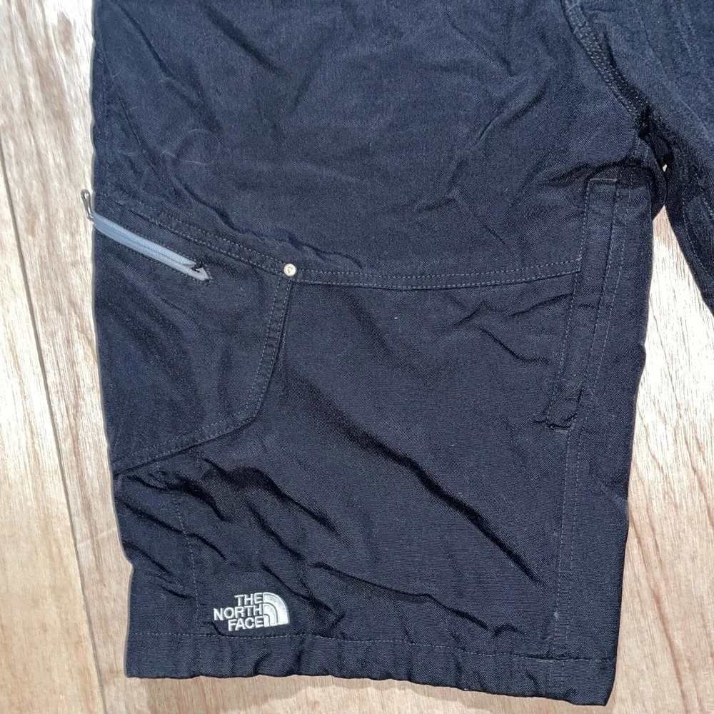 The North Face Mens MTB Shorts Size XL Black TNF FRRD Cargo Stretch Waist